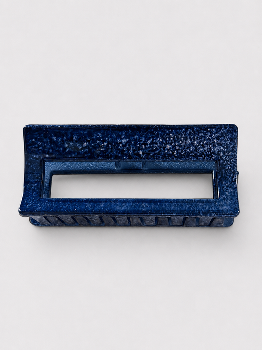 Midnight Marble Claw Clips