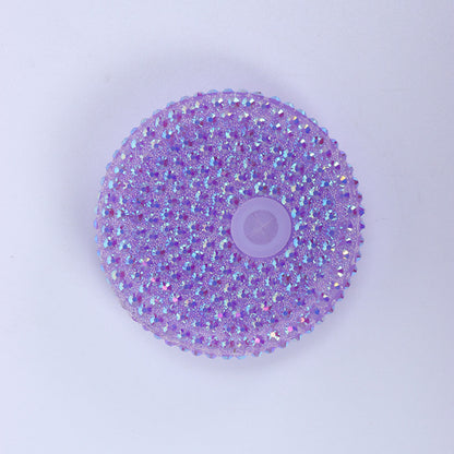 Bedazzled plastic lid 💖
