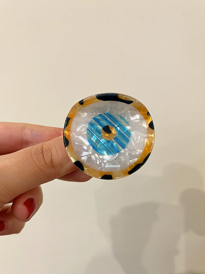 Round Evil eye Claw Clip 🧿