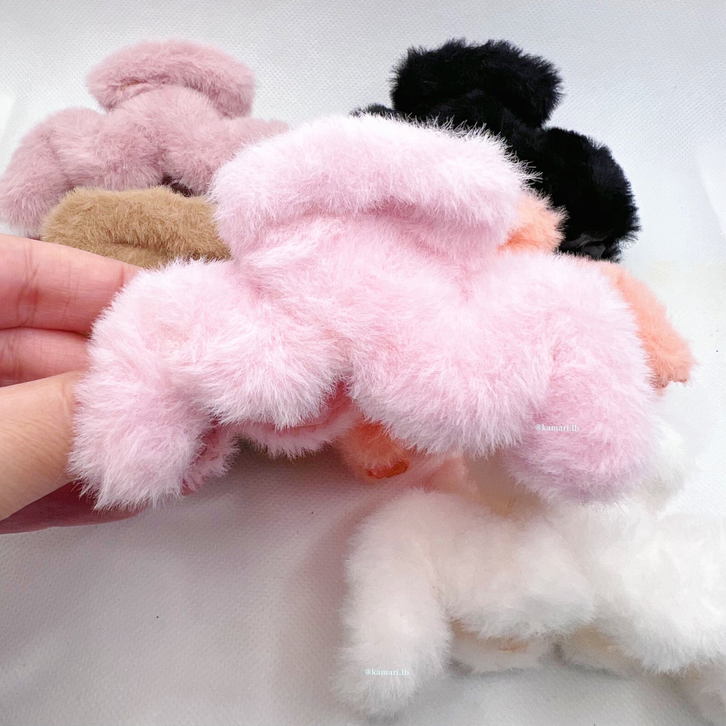 Wavy plushie Claw clip