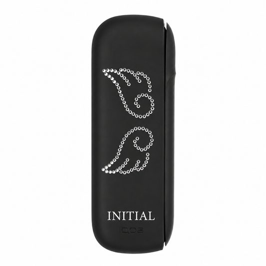 Angel's wings with initials | IQOS