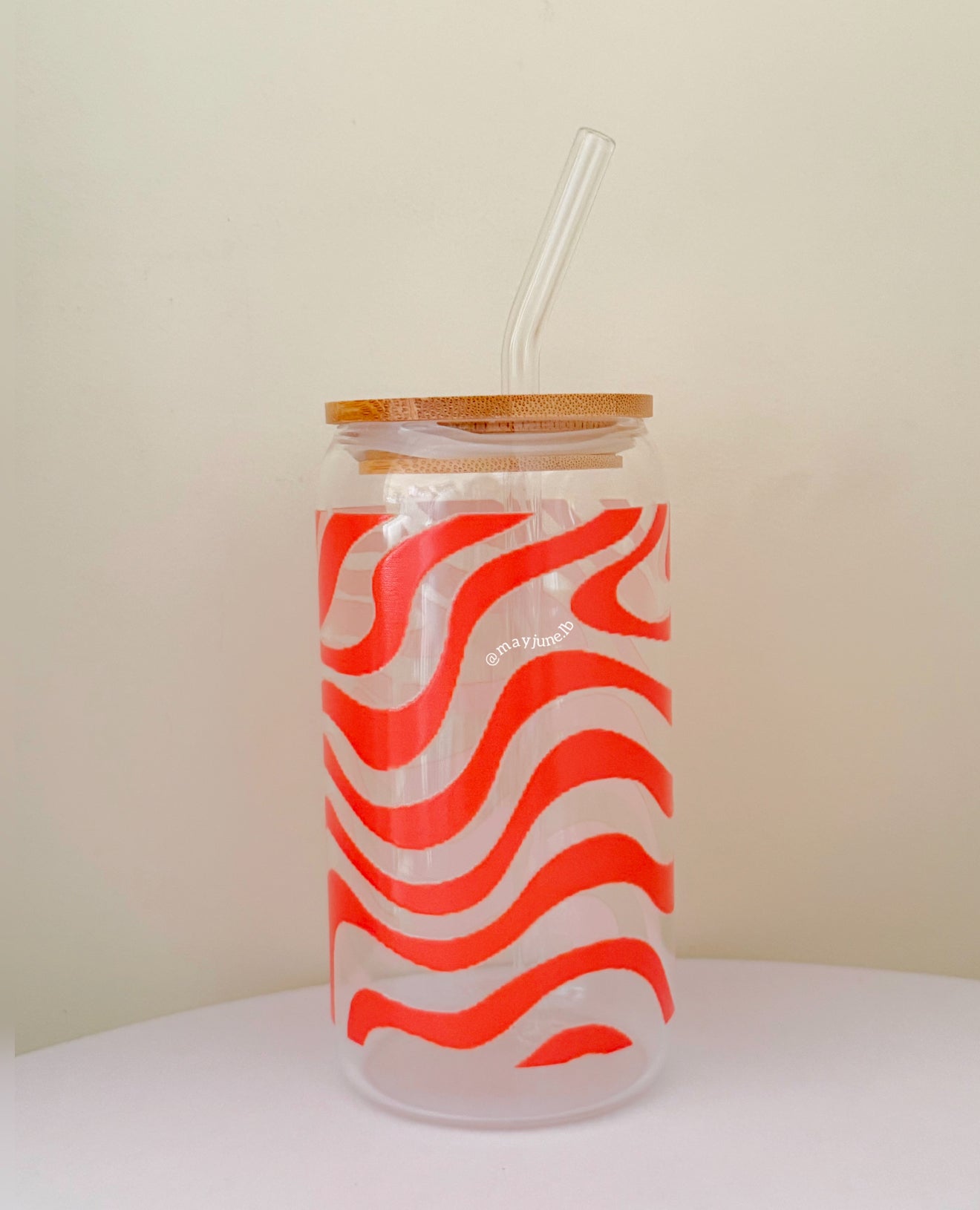 Groovy stripes cup 🧡