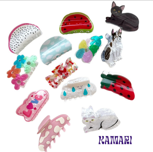 Acetic Claw Clips