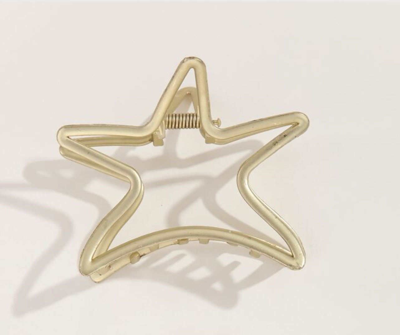 Star Metal Claw Clip