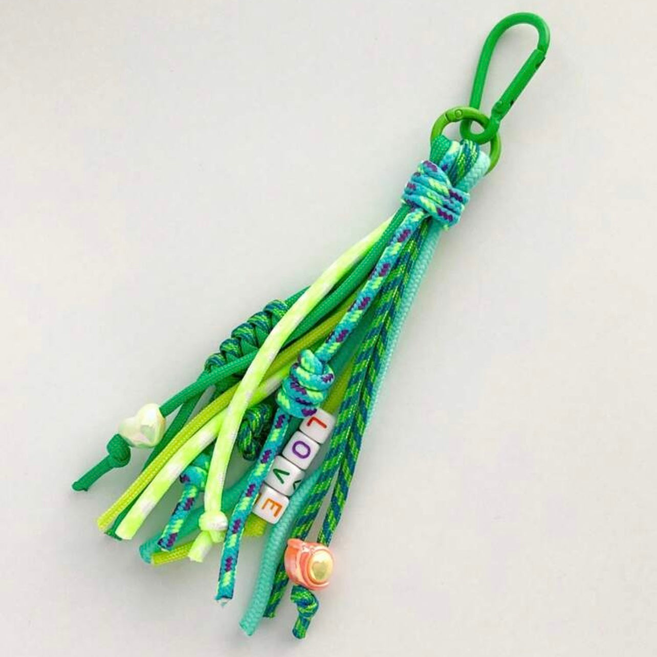 Braided Rope Keychain 💓
