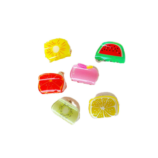 Fruit clips 🥝🍉🍋🍍🍊🍎