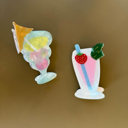 Tropical drink clips 🌴 🍹 🌺
