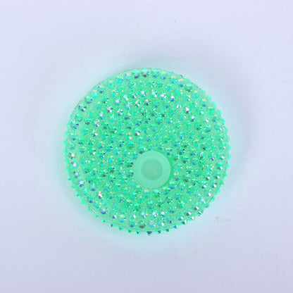 Bedazzled plastic lid 💖