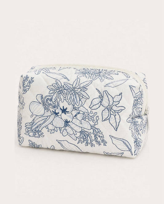 Fleur Bleu Pouch 💙