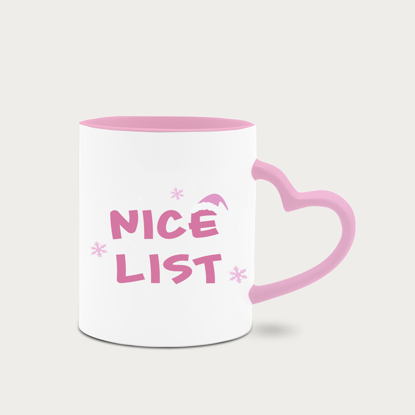 Heart handle Christmas Mug 💖