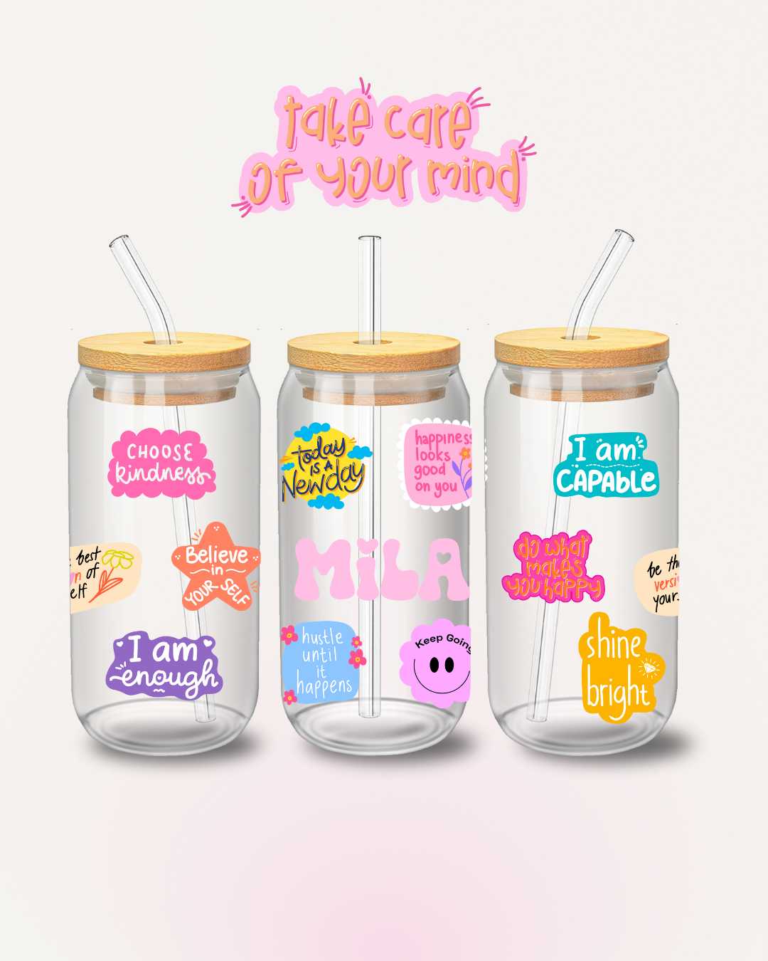 Motivational Girlie's Cup🩷