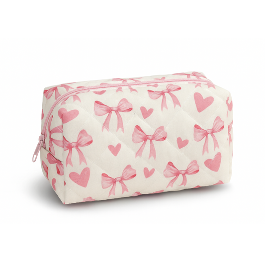 Bow & Heart Pouch 🎀