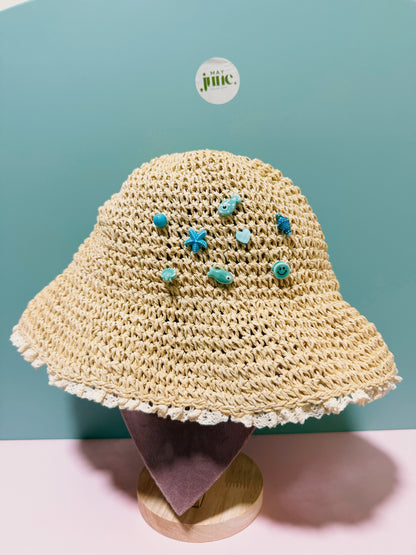 Ocean Treasures Handmade Hat 🩵
