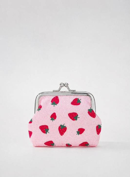 Strawberry Kiss Coin Purse 👛 🍓