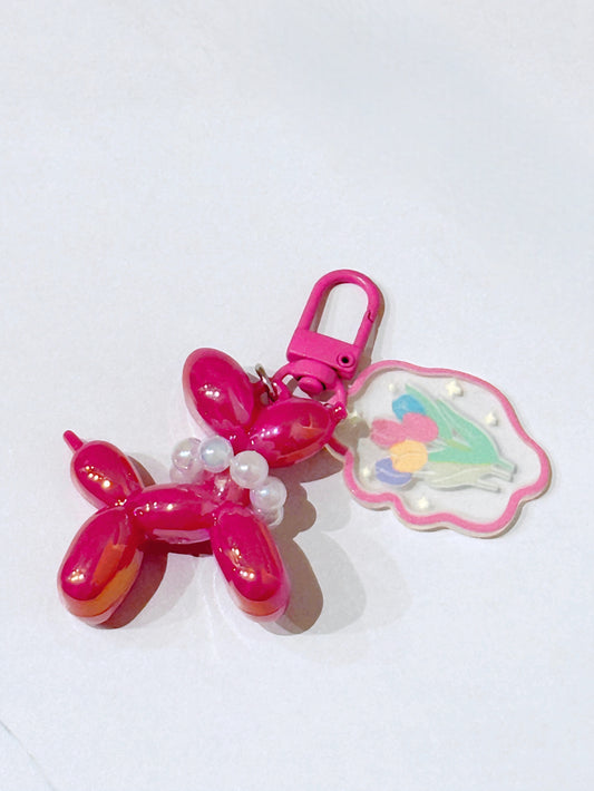 Mini Balloon Dog bag charm 💖