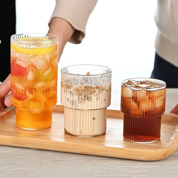Vintage glass cups