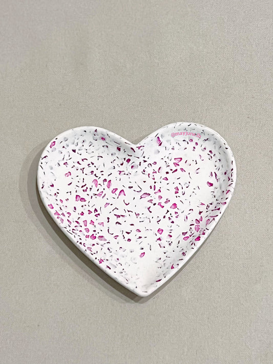 Pink crystals trinket tray 💖