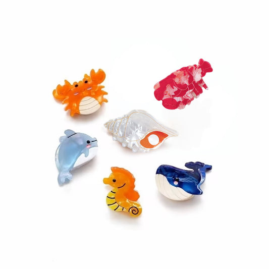 Sea animal clips 🐚 🦀🐬🐳🦞🪸