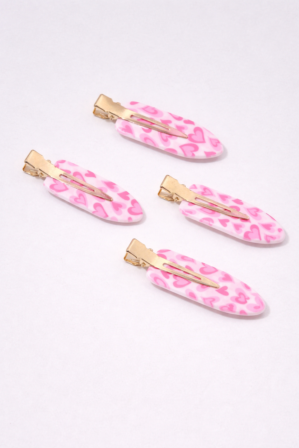 Heart makeup clips 💗