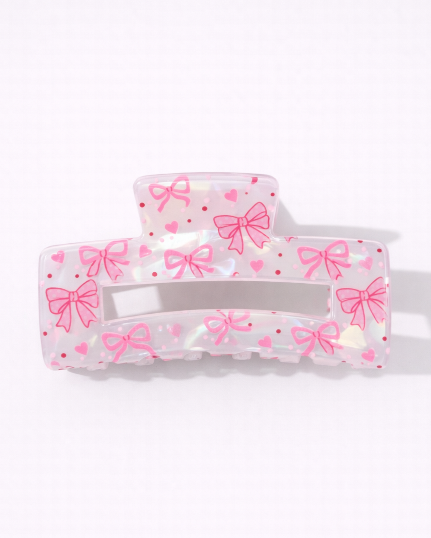 Coquette pattern claw clip 🎀