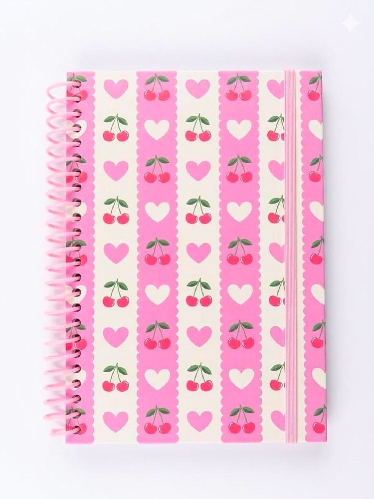 Pretty in Cherry Notebook