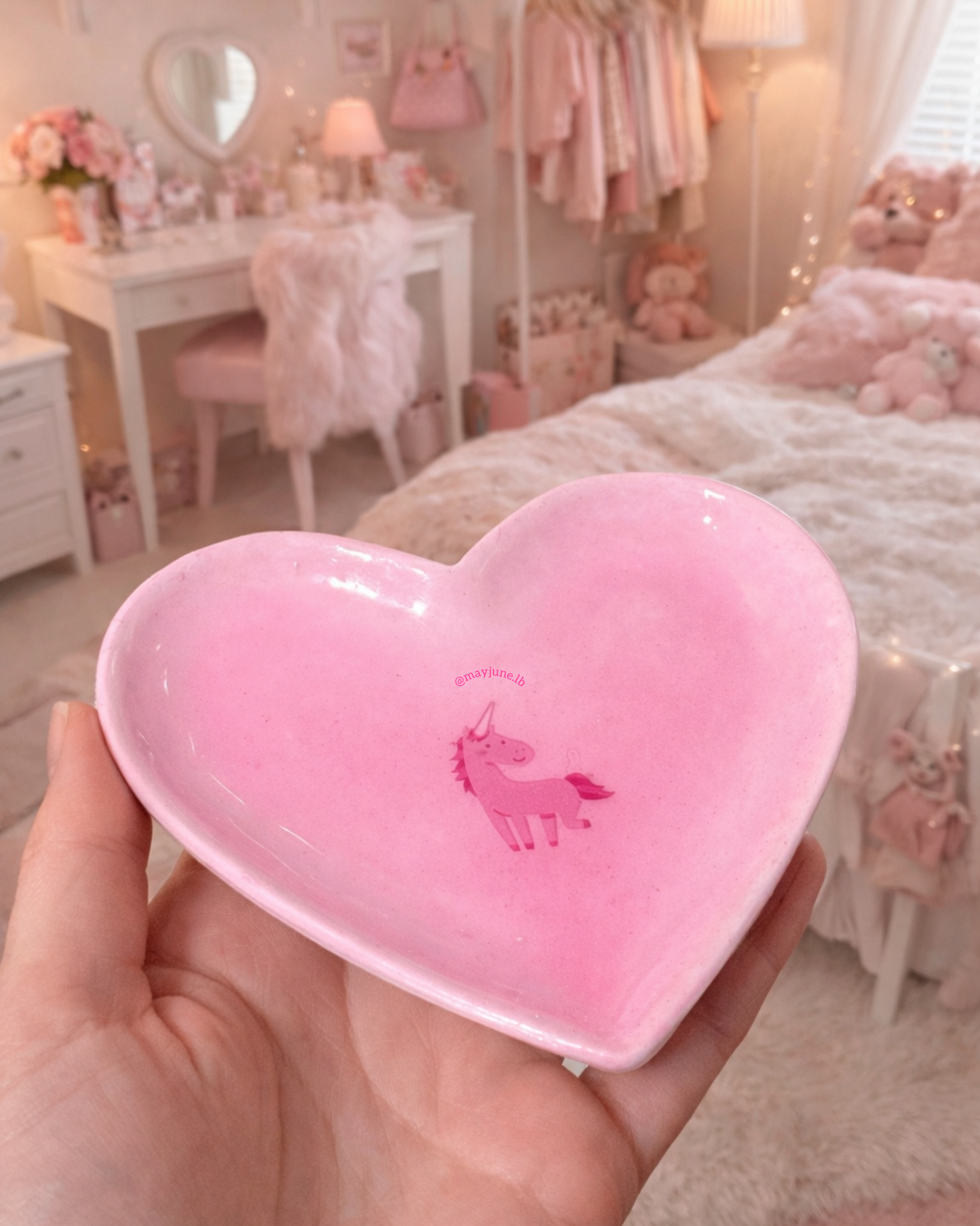 Unicorn trinket tray 🦄