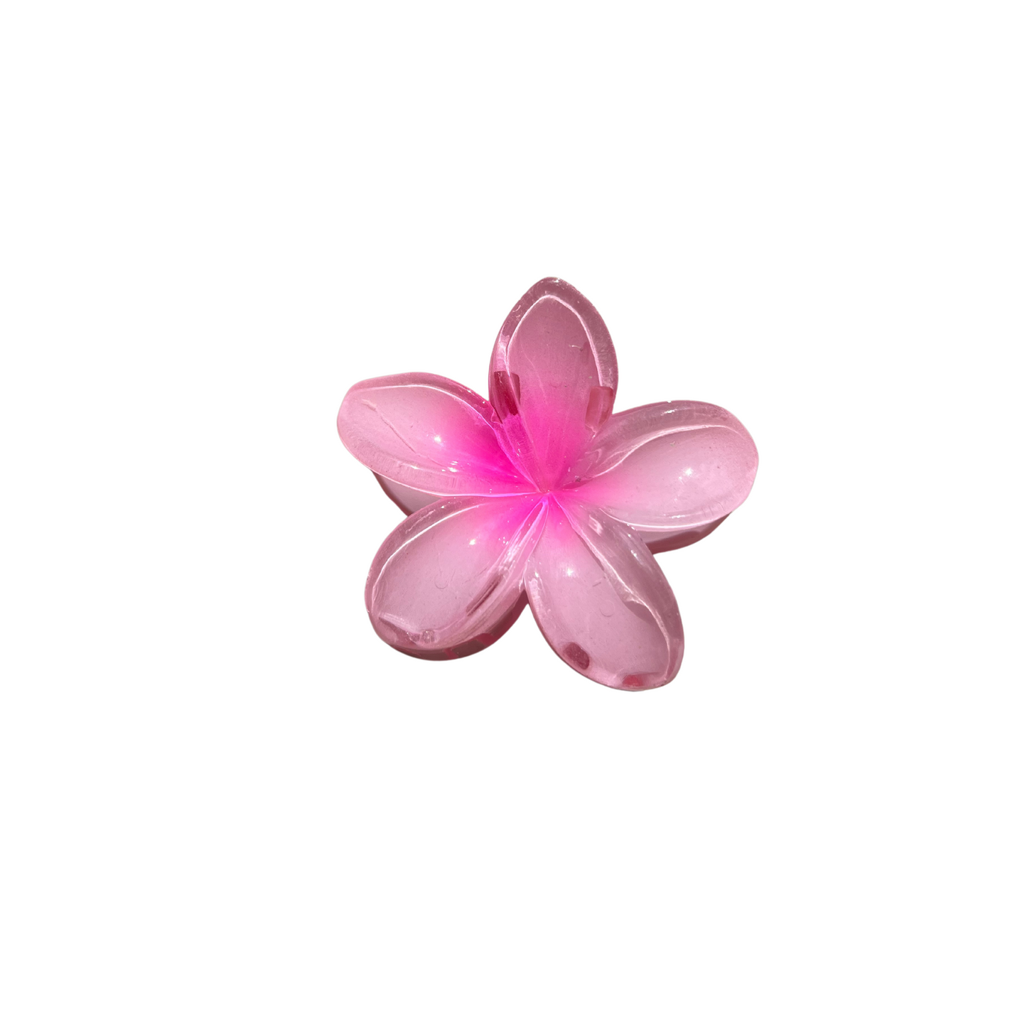 Plumeria Flower Claw Clip