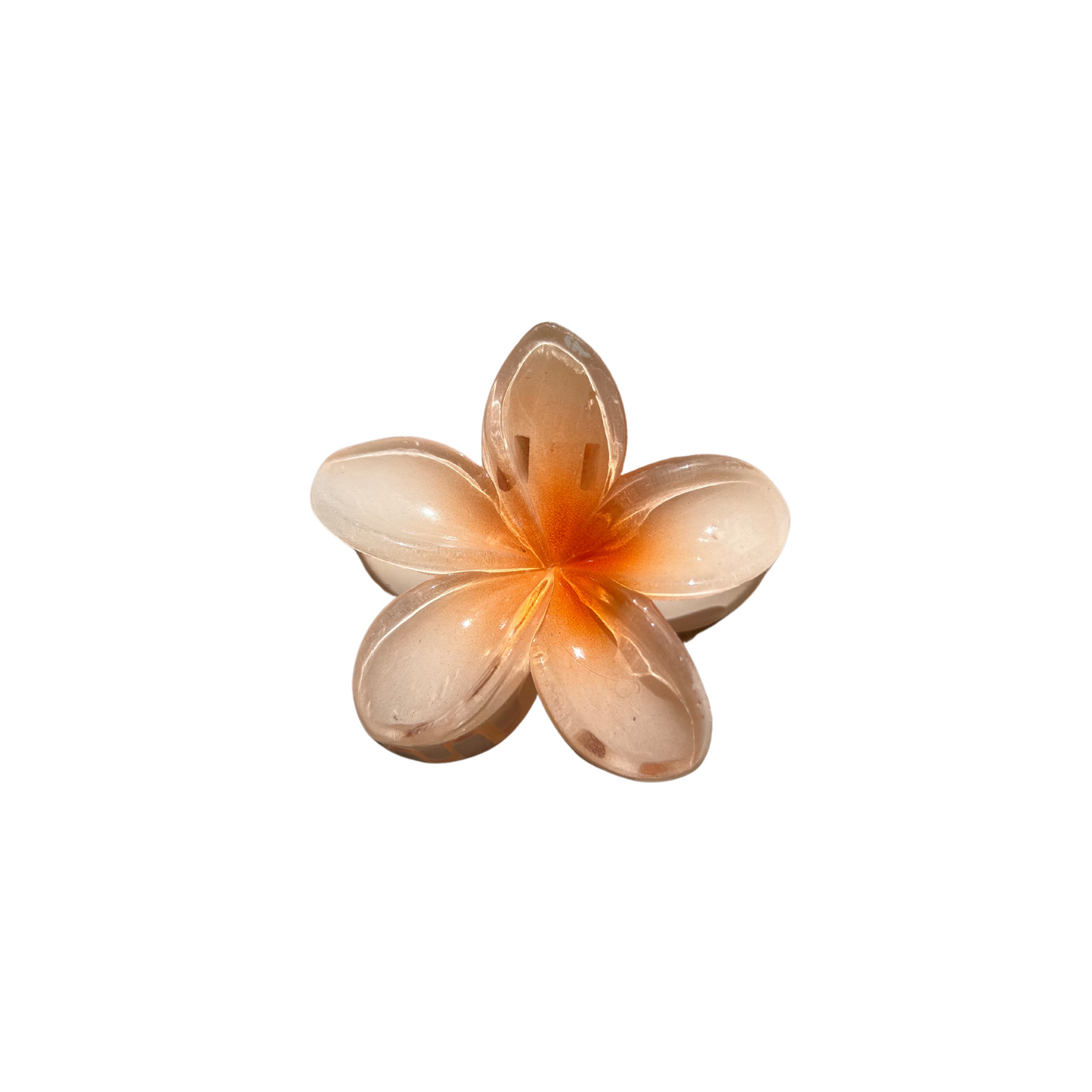 Plumeria Flower Claw Clip