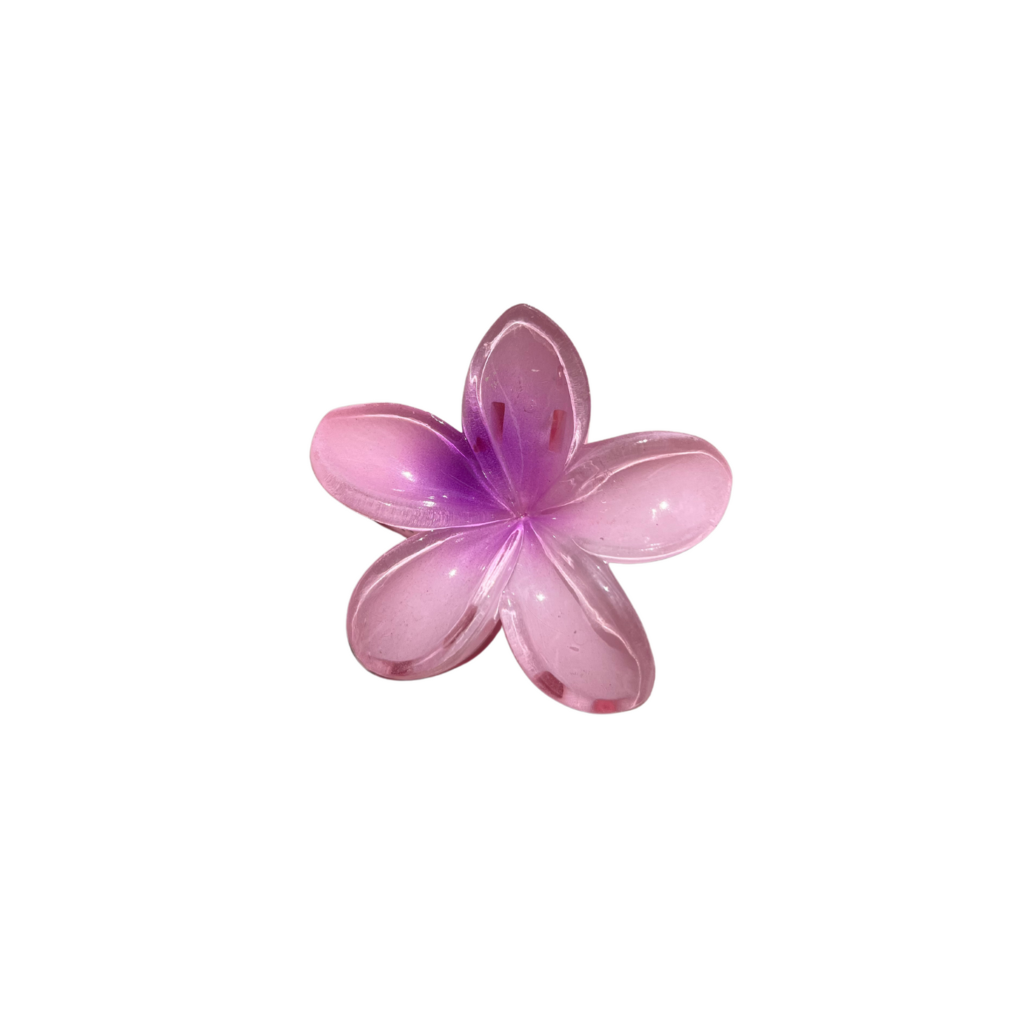Plumeria Flower Claw Clip