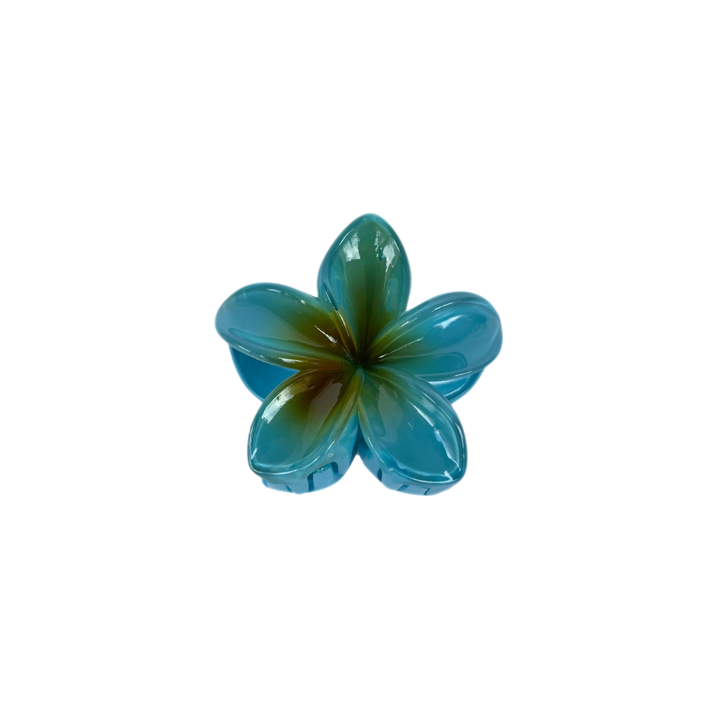 Plumeria Flower Claw Clip