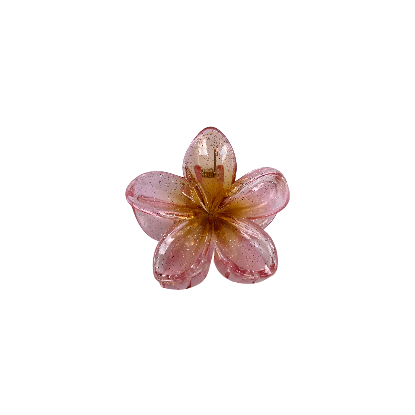 Plumeria Flower Claw Clip