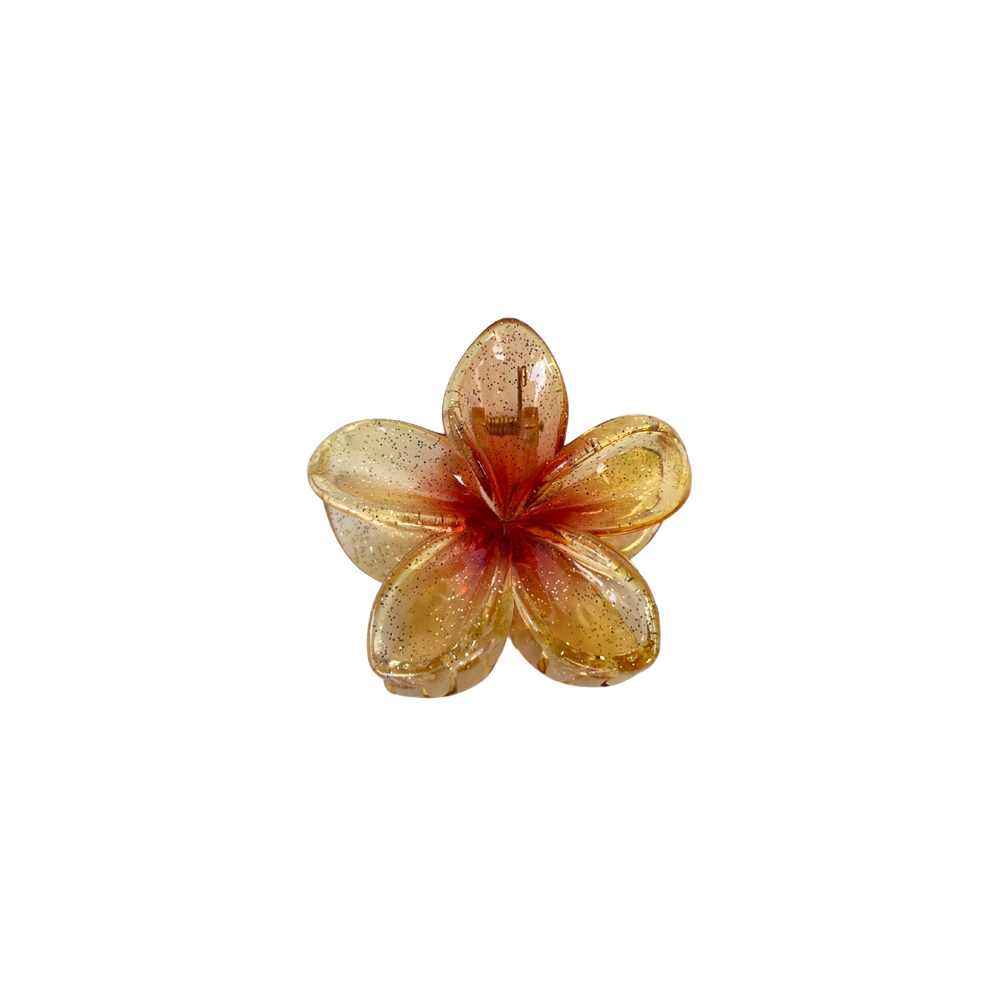 Plumeria Flower Claw Clip