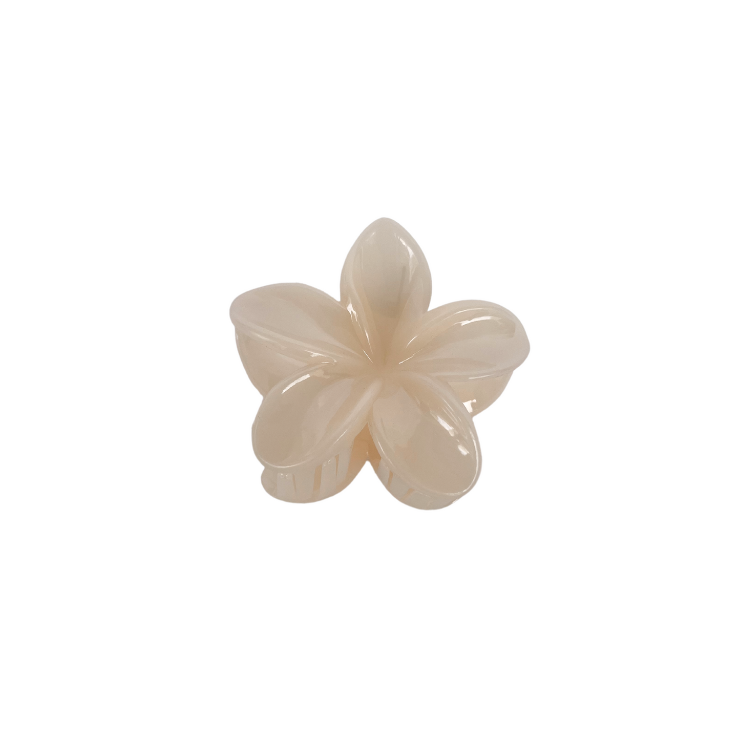 Plumeria Flower Claw Clip