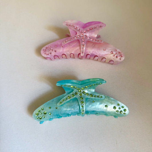 Starfish claw clip 🌊🦞