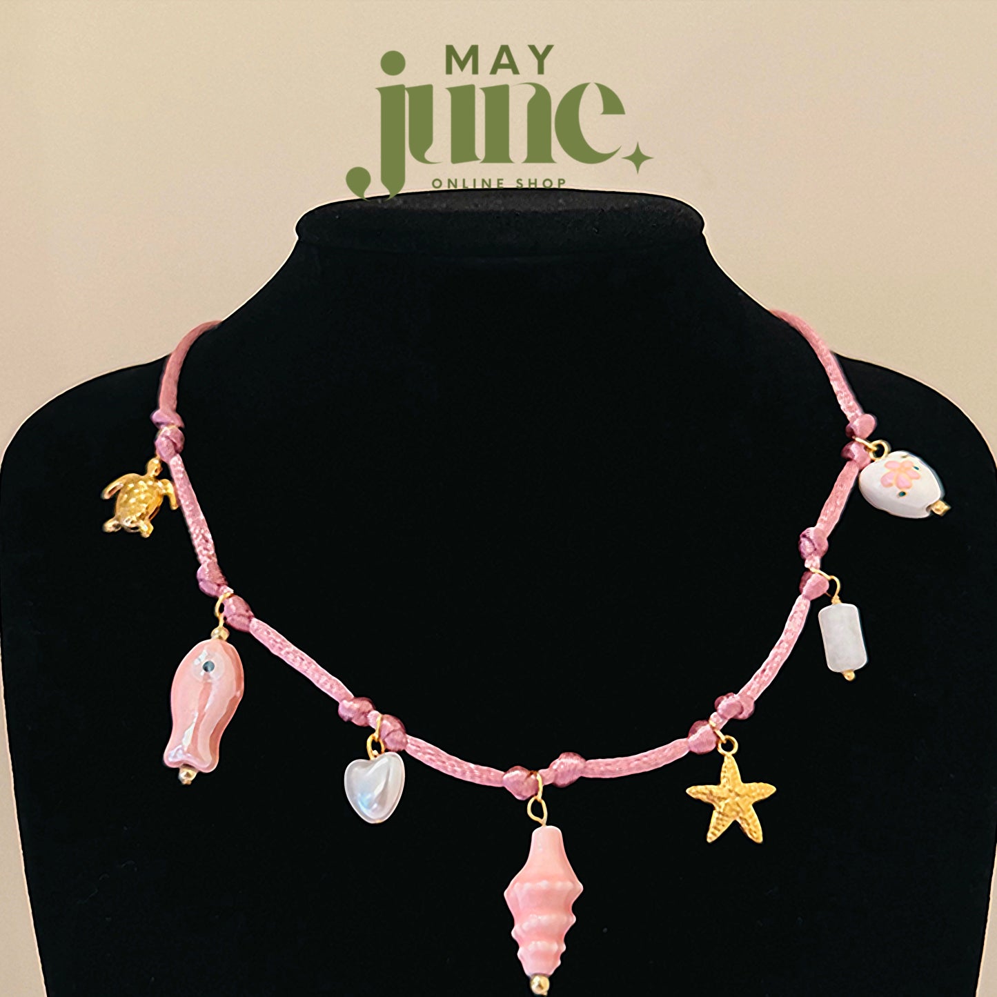 Pink Oasis necklace 💖✨