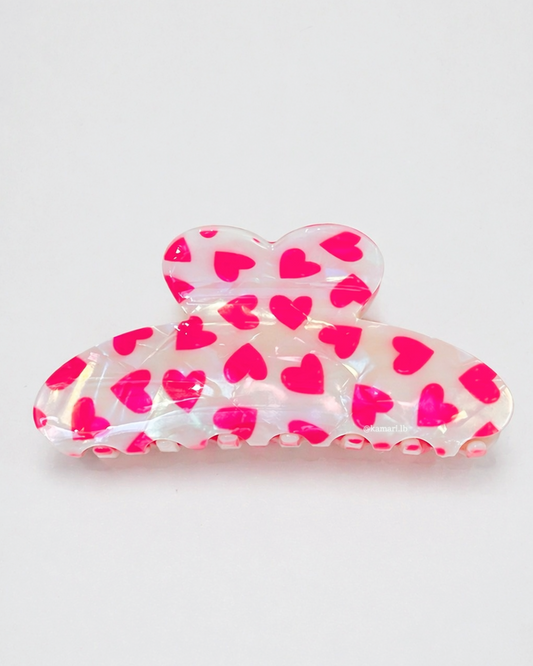 Pink hearts clip 💗
