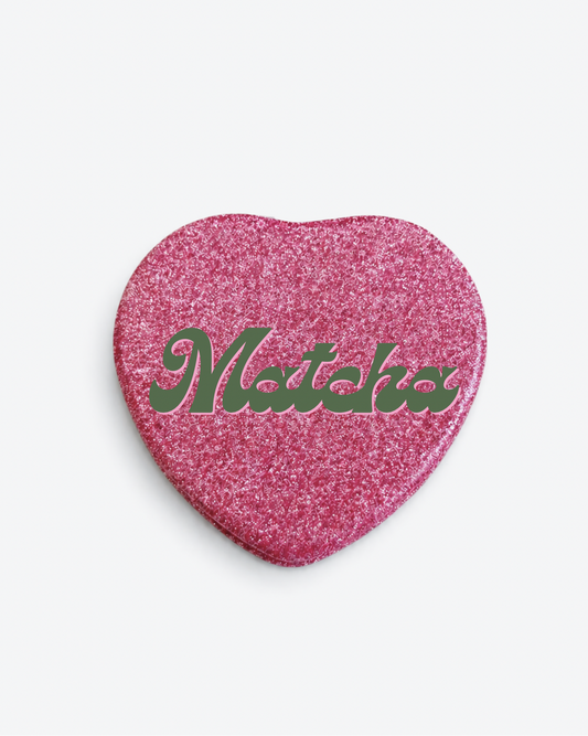 Matcha Heart Mirror 🍵💖