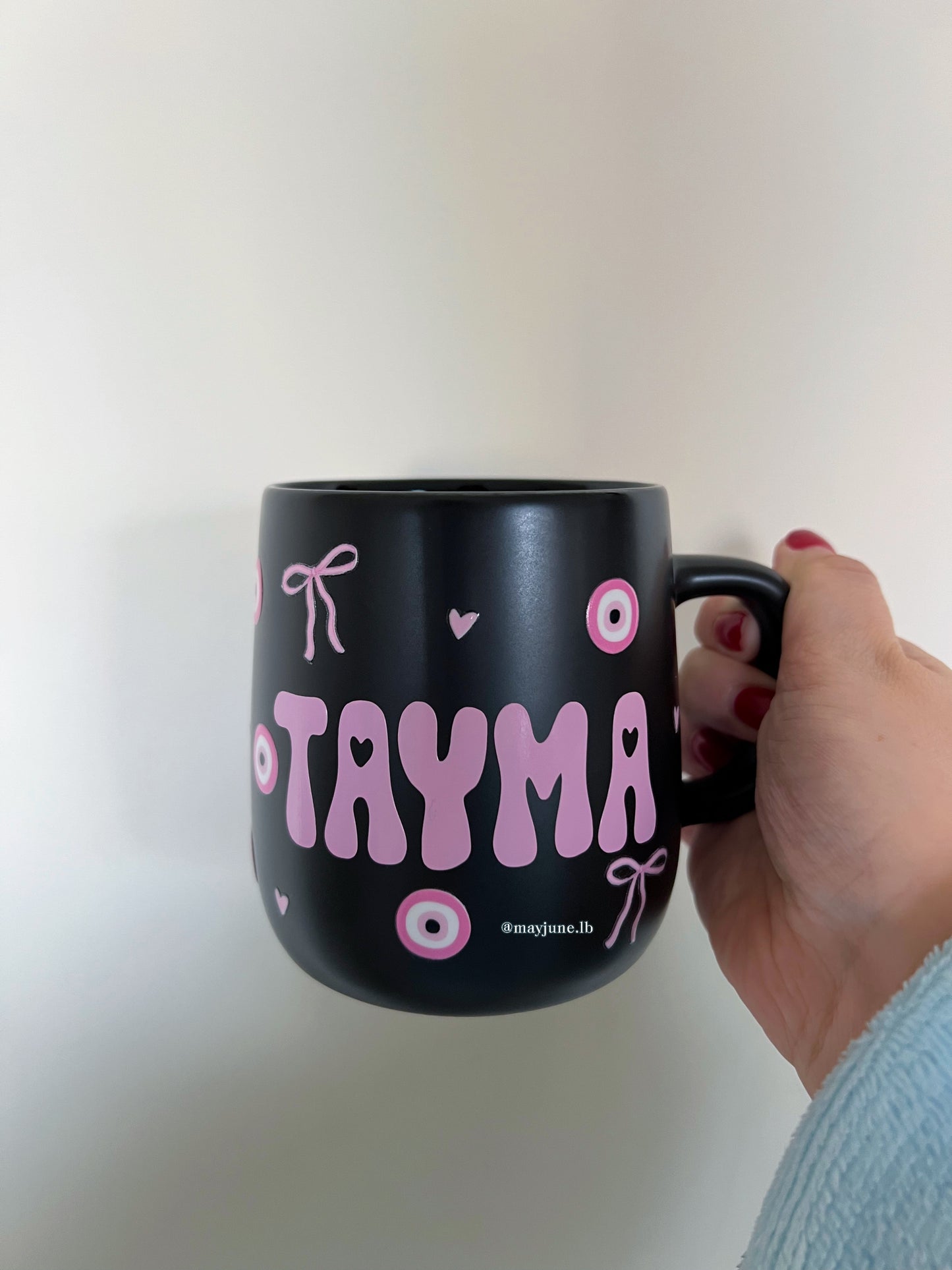 Cute customized mug 💗🎀🧿