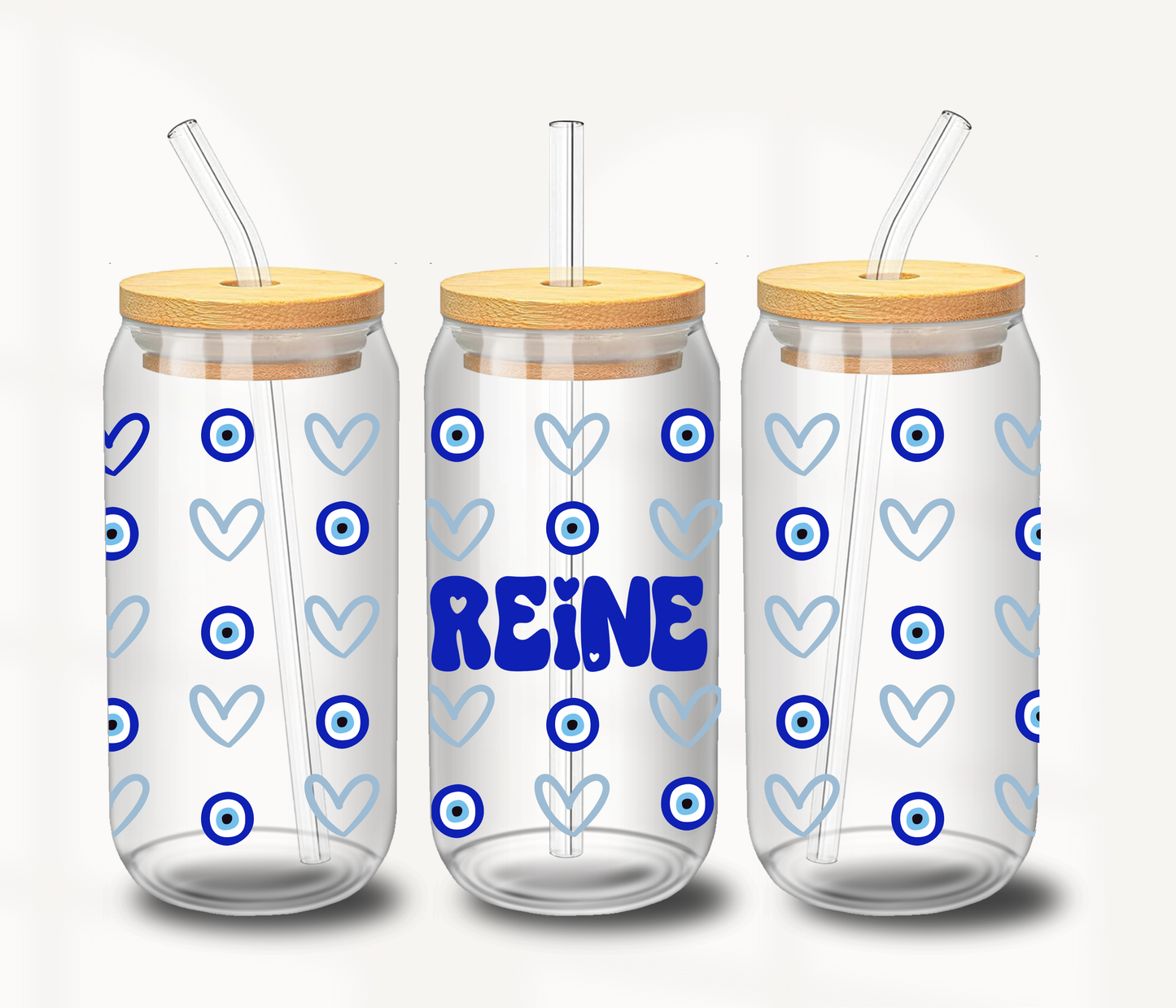 Blue Evil eye | hearts cup 🧿🩵