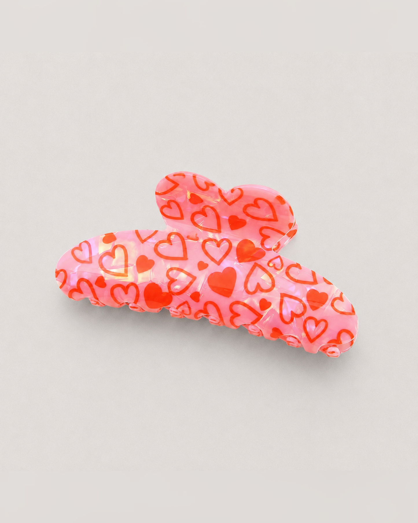 Heart handle big claw clips 💖
