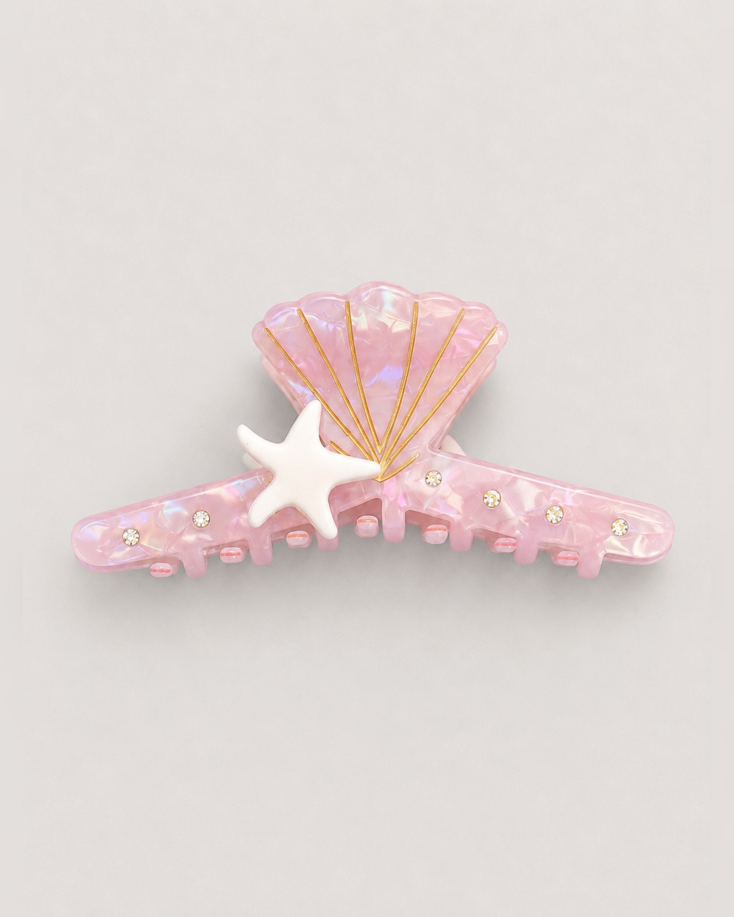 Starfish shell claw clip 🐚 🌊