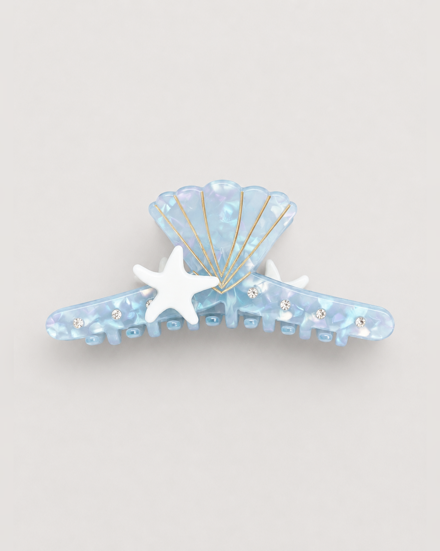 Starfish shell claw clip 🐚 🌊