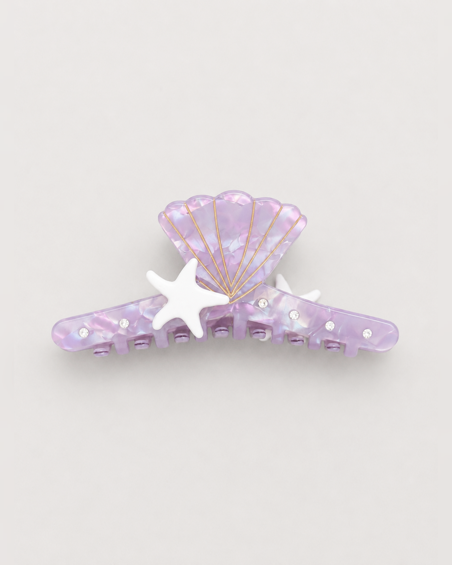 Starfish shell claw clip 🐚 🌊